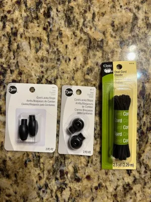 Cord Locks/Stops, Elastic for any project