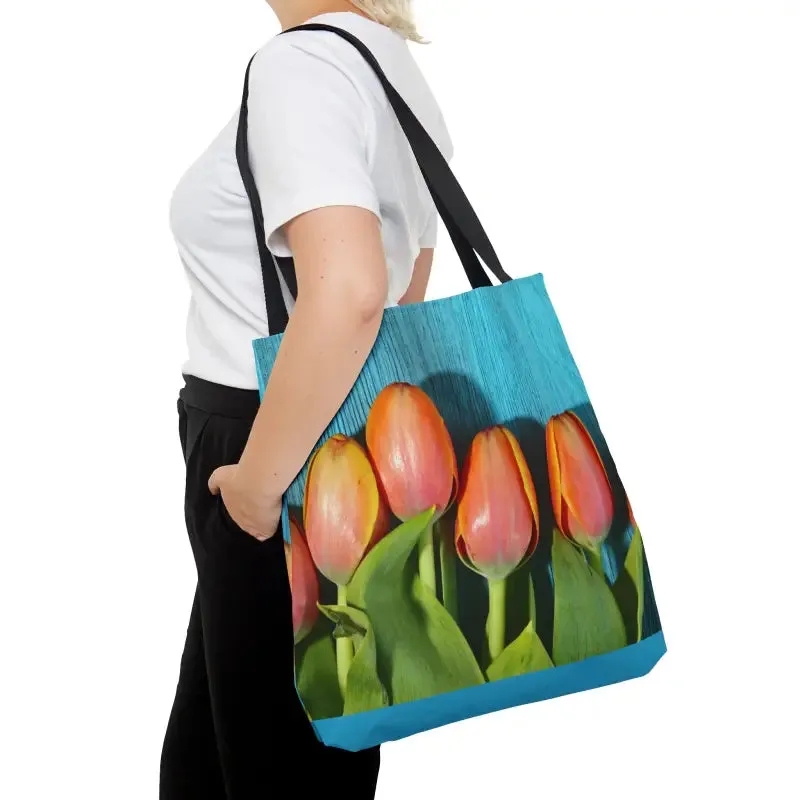 Cozy Tulips Tote Bag for Everyday Style