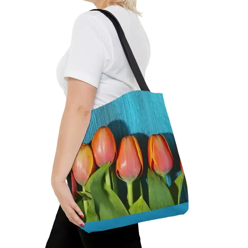 Cozy Tulips Tote Bag for Everyday Style