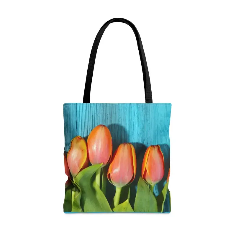 Cozy Tulips Tote Bag for Everyday Style