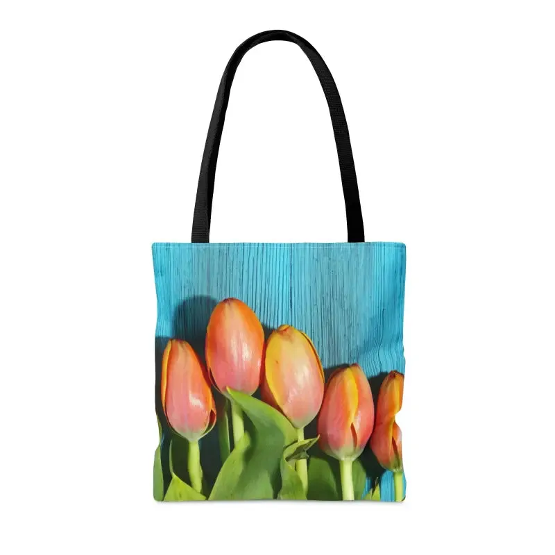 Cozy Tulips Tote Bag for Everyday Style