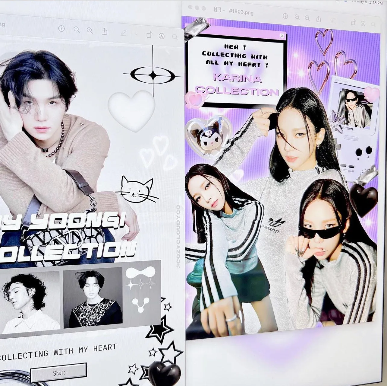 Custom A5 Photocard Binder Cover Page