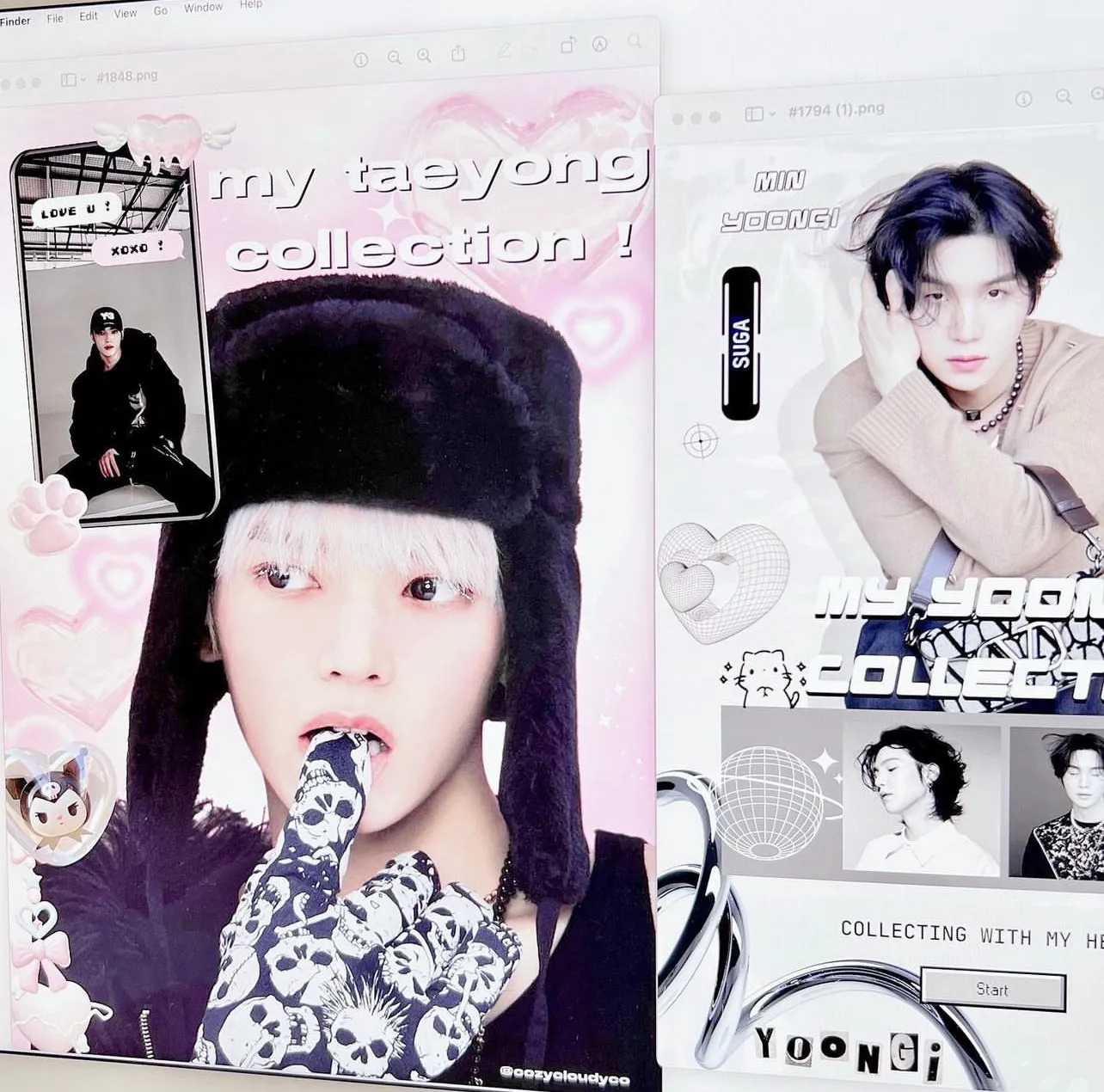 Custom A5 Photocard Binder Cover Page