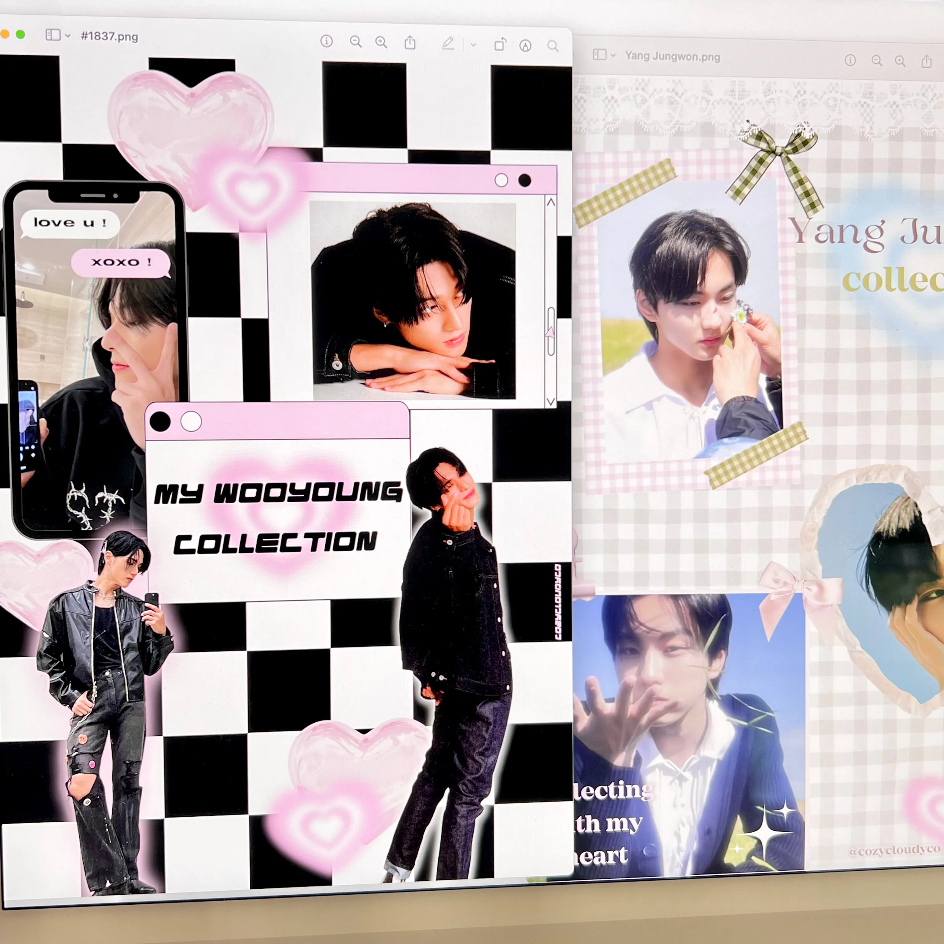 Custom A5 Photocard Binder Cover Page