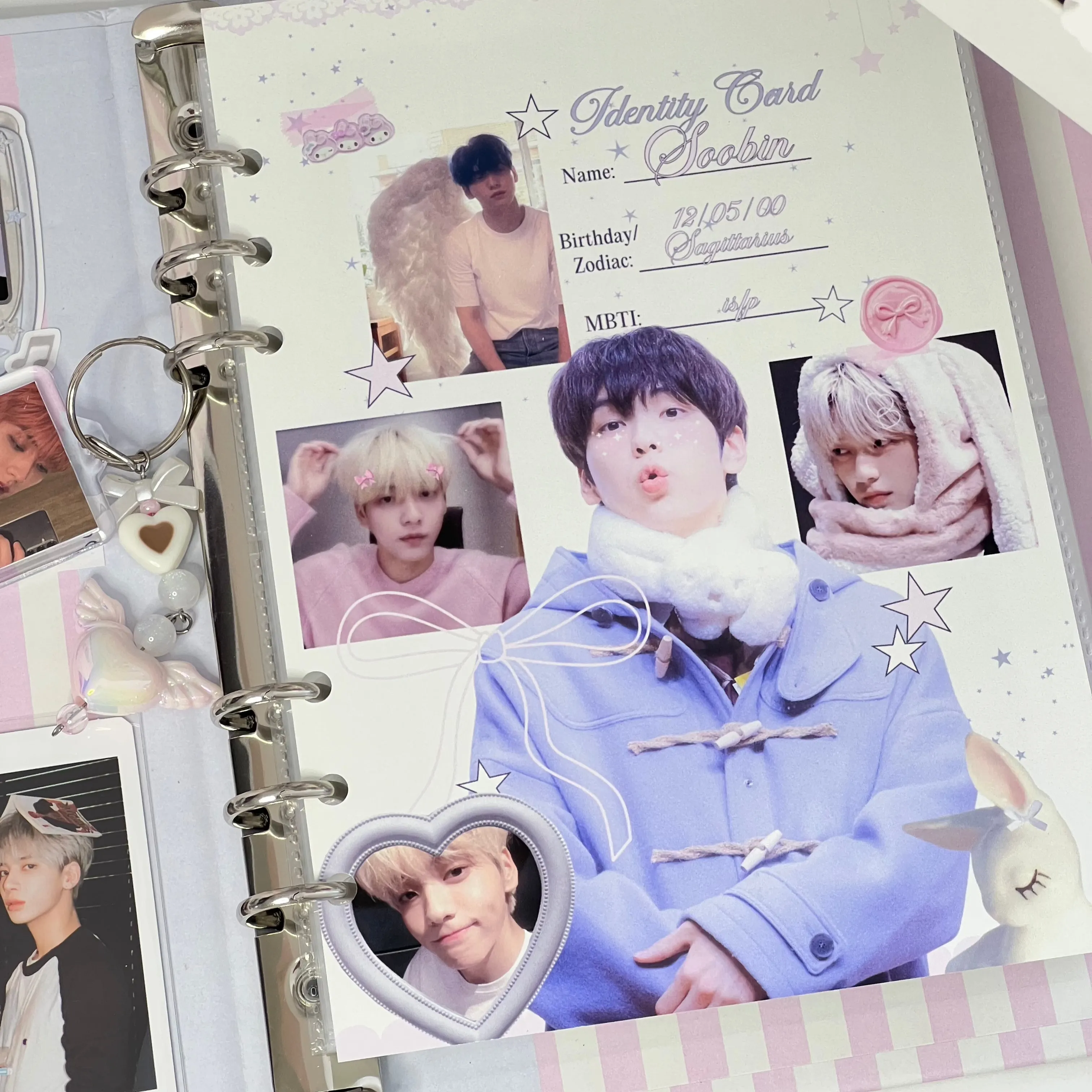 Custom A5 Photocard Binder Cover Page