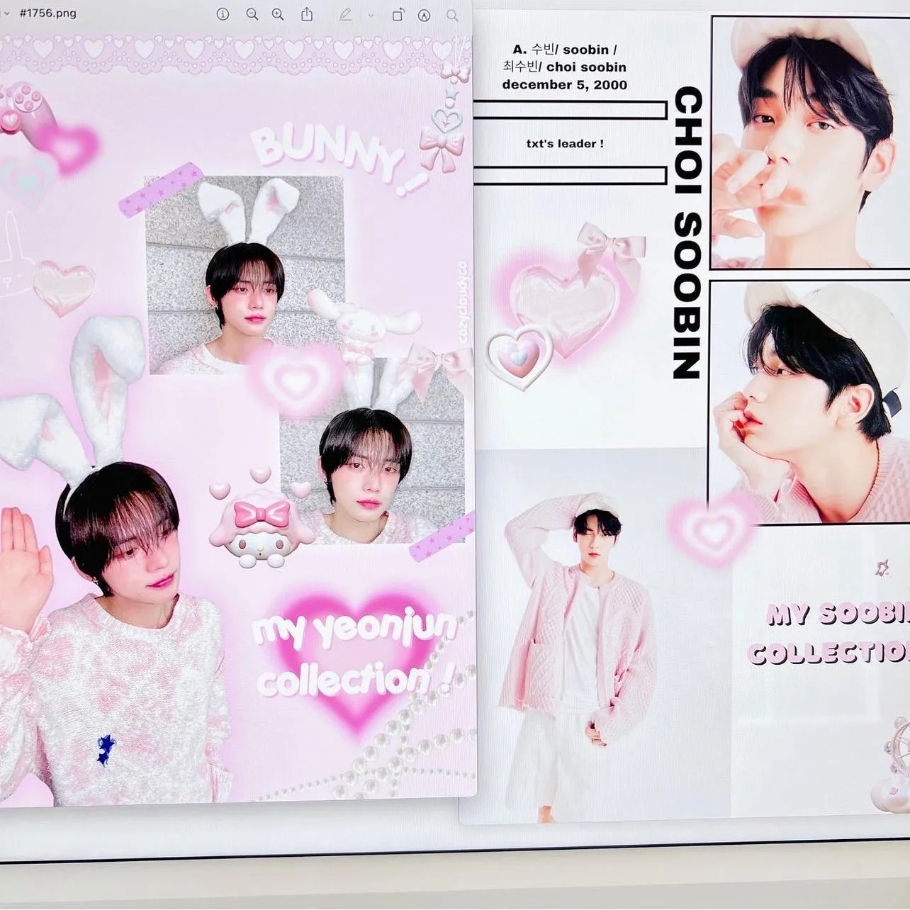 Custom A5 Photocard Binder Cover Page
