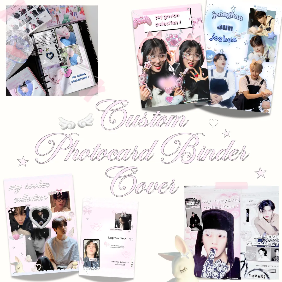 Custom A5 Photocard Binder Cover Page