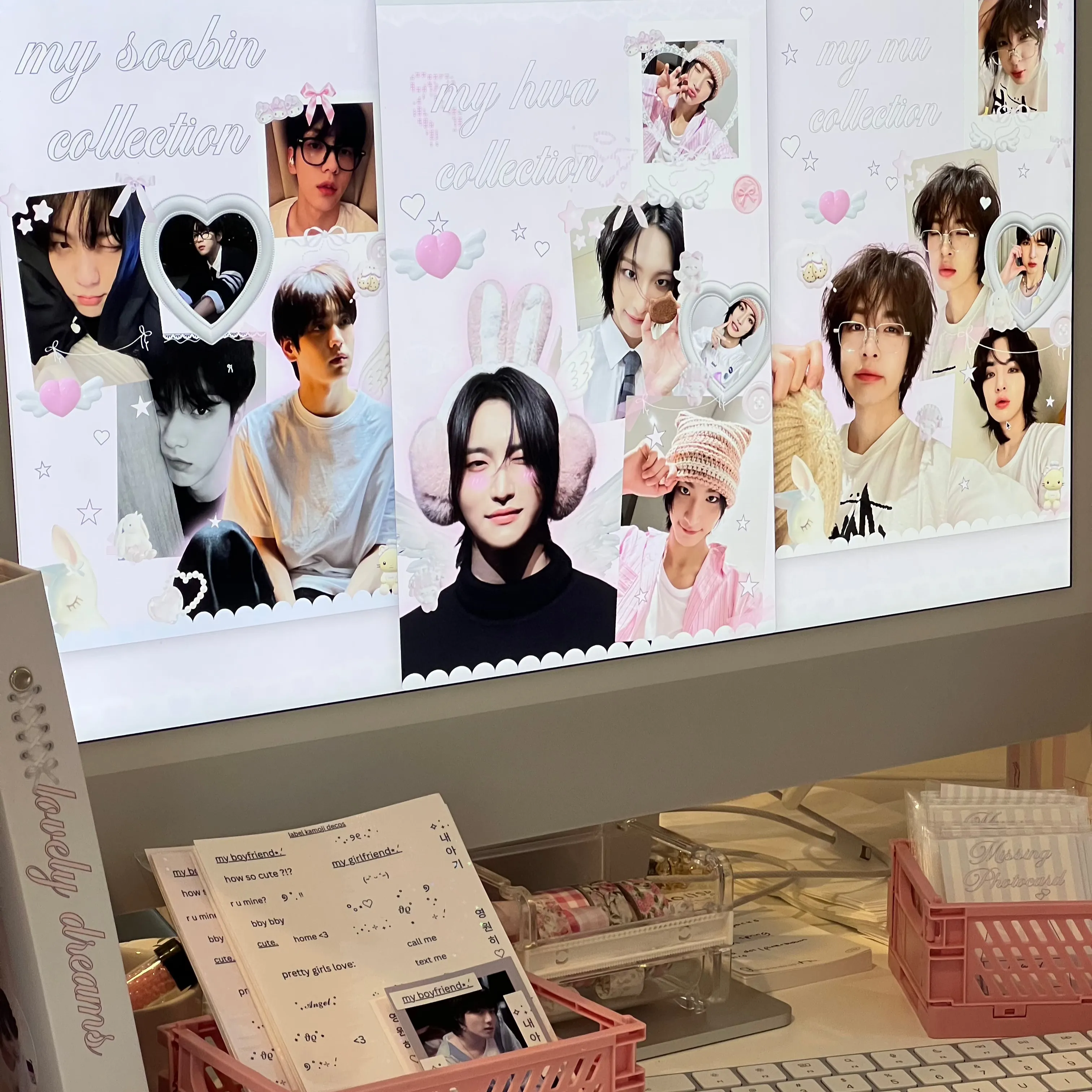 Custom A5 Photocard Binder Cover Page