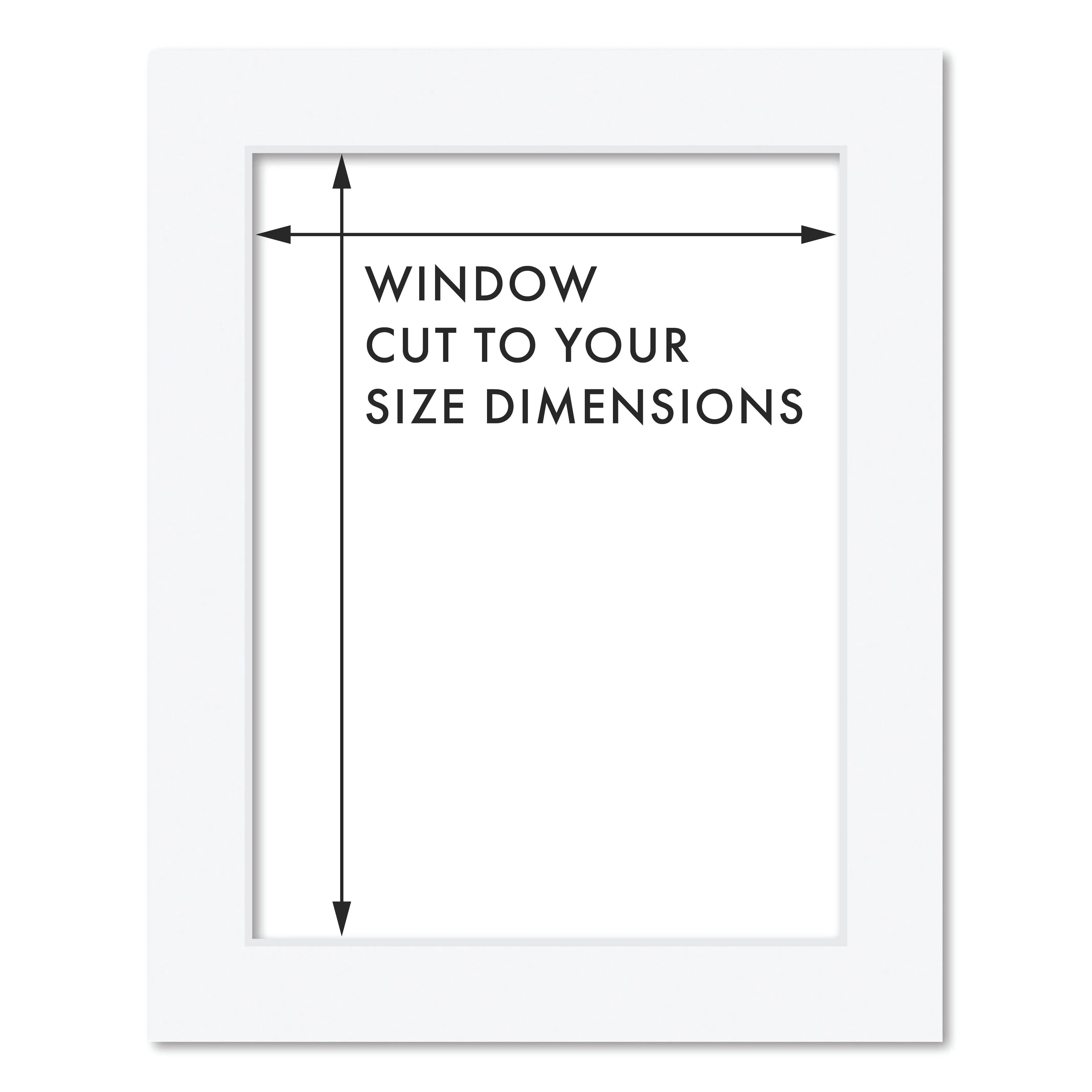Custom Cut-to-Size Mat Board for IKEA® Picture Frames