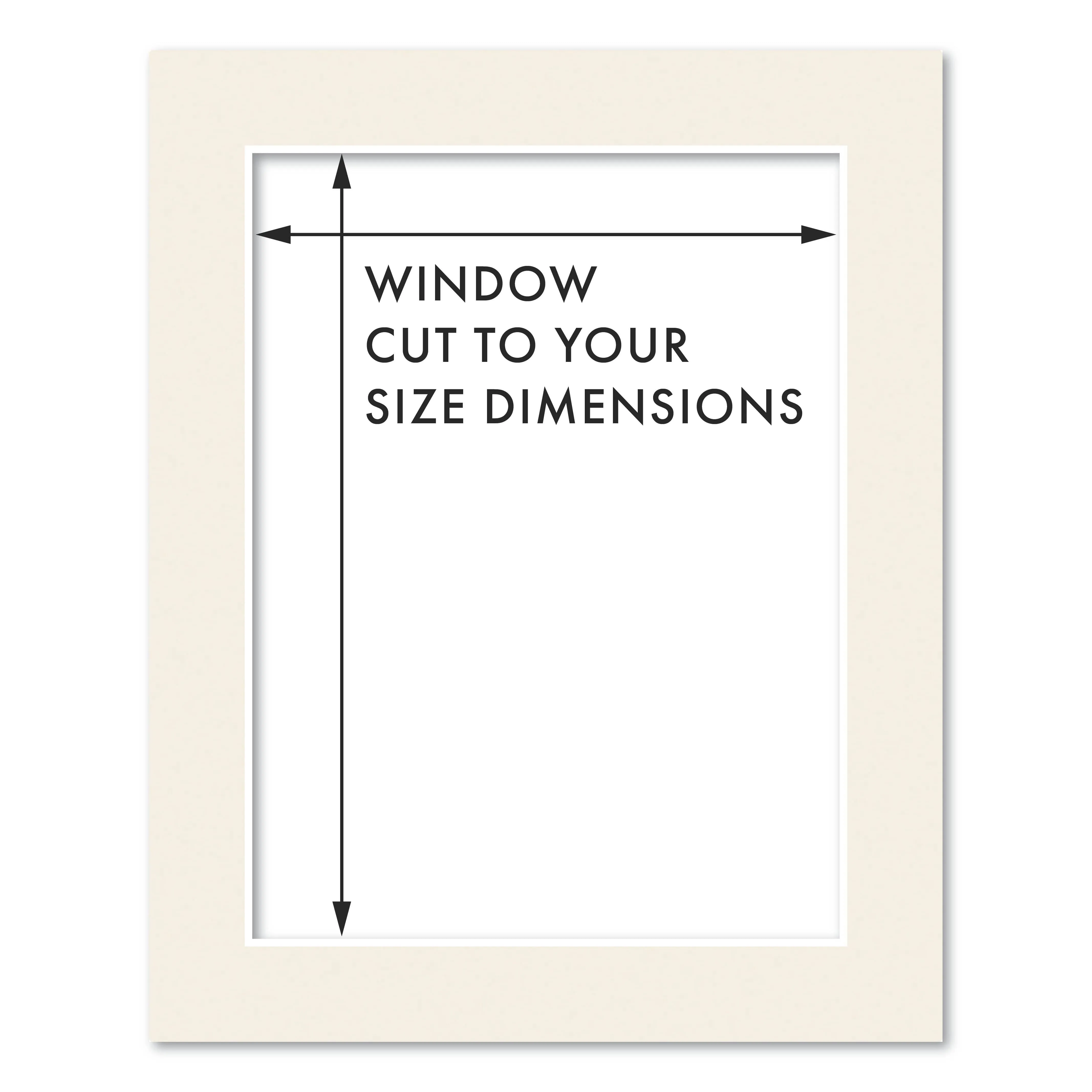 Custom Cut-to-Size Mat Board for IKEA® Picture Frames