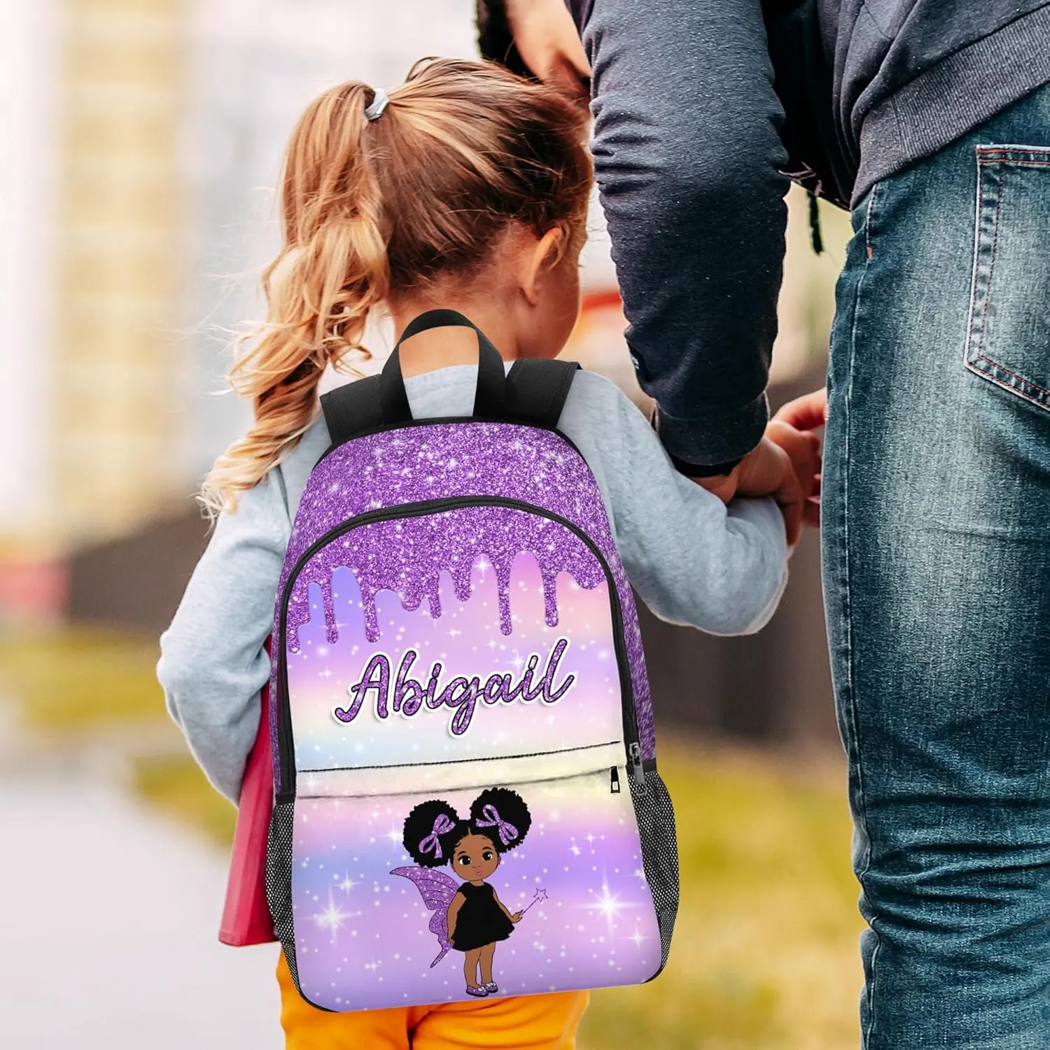 Custom Kids Backpack with Name Personalized Kids School Backpack Back to School Gifts for Daughter Gifts for Girls