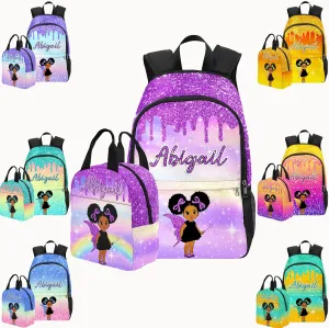 Custom Kids Backpack with Name Personalized Kids School Backpack Back to School Gifts for Daughter Gifts for Girls