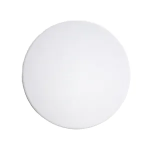 Custom White Round Thirsty Stone Coaster