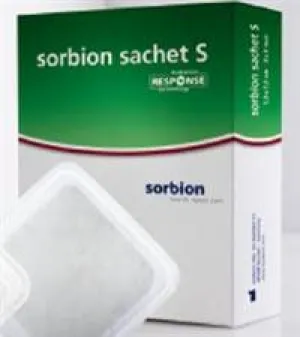 Cutimed Sorbion Sachet S Wound Dressing Cellulose / Gel Forming Polymer 4 X 4 Inch, 7323206 - ONE SINGLE DRESSING