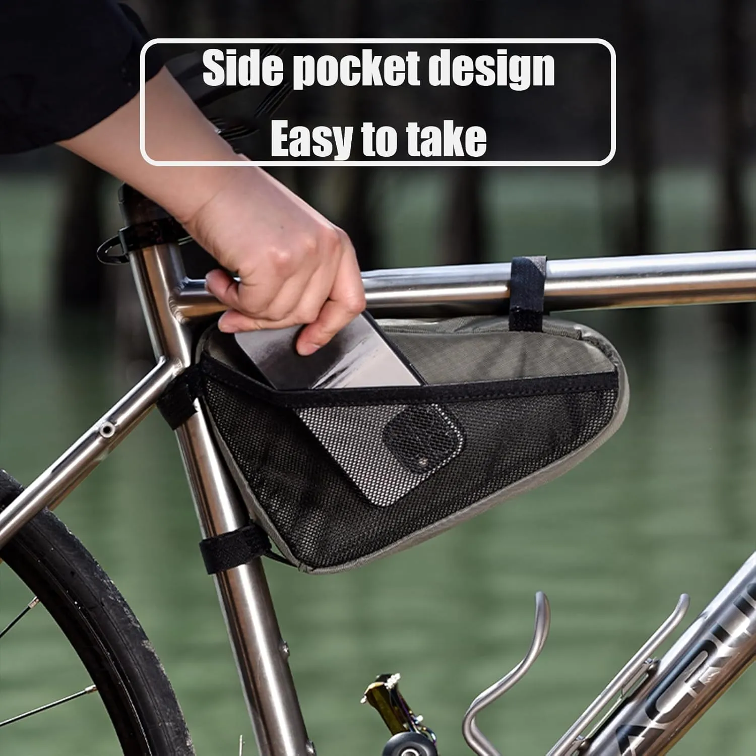 Cycling Pouch for Scott Sub/Ransom/Aspect/Strike eRide, Bike Handlebar Bags with Rain Cover Waterproof Bike Panniers Bike Accessories,B