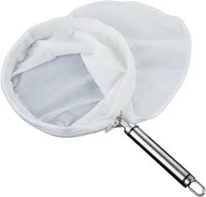 DECHOUS Tea Strainer Pouch with Stainless Steel Ring Reusable Coffee Tea Filter Bag for Pure Flavor Extraction for Home and Use