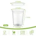 Deli Containers with Lids [25 Set] 32 oz Meal Prep Ccontainers Reusable,Plastic Containers ,BPA Free, Stackable, Leakproof, Microwave and Freezer Safe