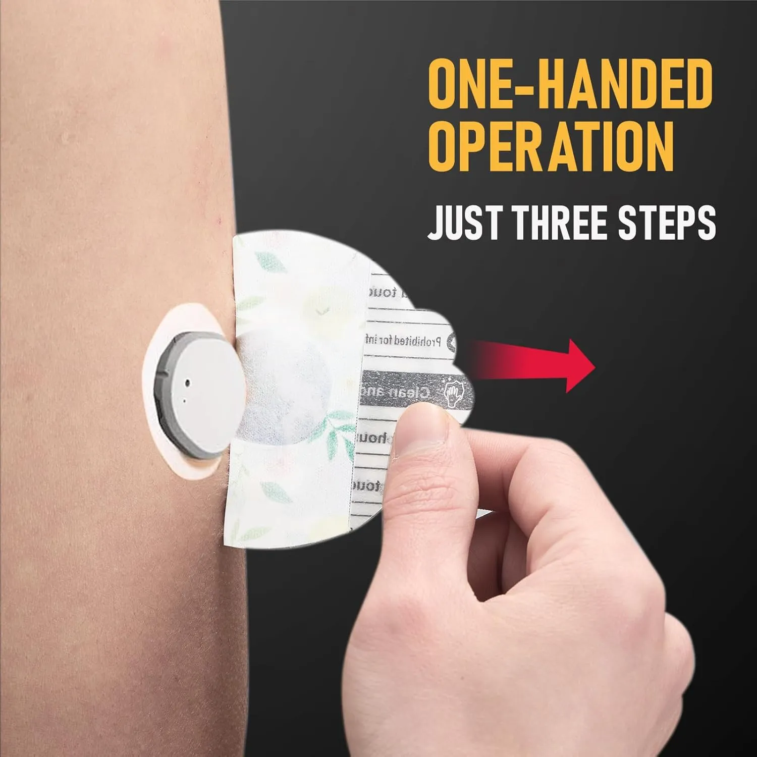 Dexcom G7 Adhesive Patches 30PCS, Waterproof &Breathable Over Patches, Flower Stelo Overpatch Sensor Covers, Medical Adhesive,10  Days Long Stay, Sensor is NOT Included (Regular Flower)
