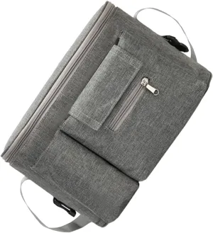 Diaper Pouch Stroller Handlebar Bag Multi Functional Nappy Pouch for Essentials Easy Access Front Pocket for Wipes Bottles Non Slip Stroller