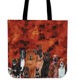Dog crew Tote Bag