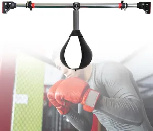 Door Frame Punching Bags Speed Boxing Ball Wall Hanging Horizontal Bar Adjustable 72-100cm Boxing Sports for Stress Relief Training Exercise