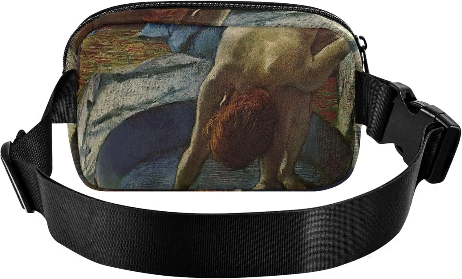 Edgar Degas Tub Prints Women Fanny Pack Hip Pouch Belt Bag Waterproof Bright Colored Crossbody Waist Bag