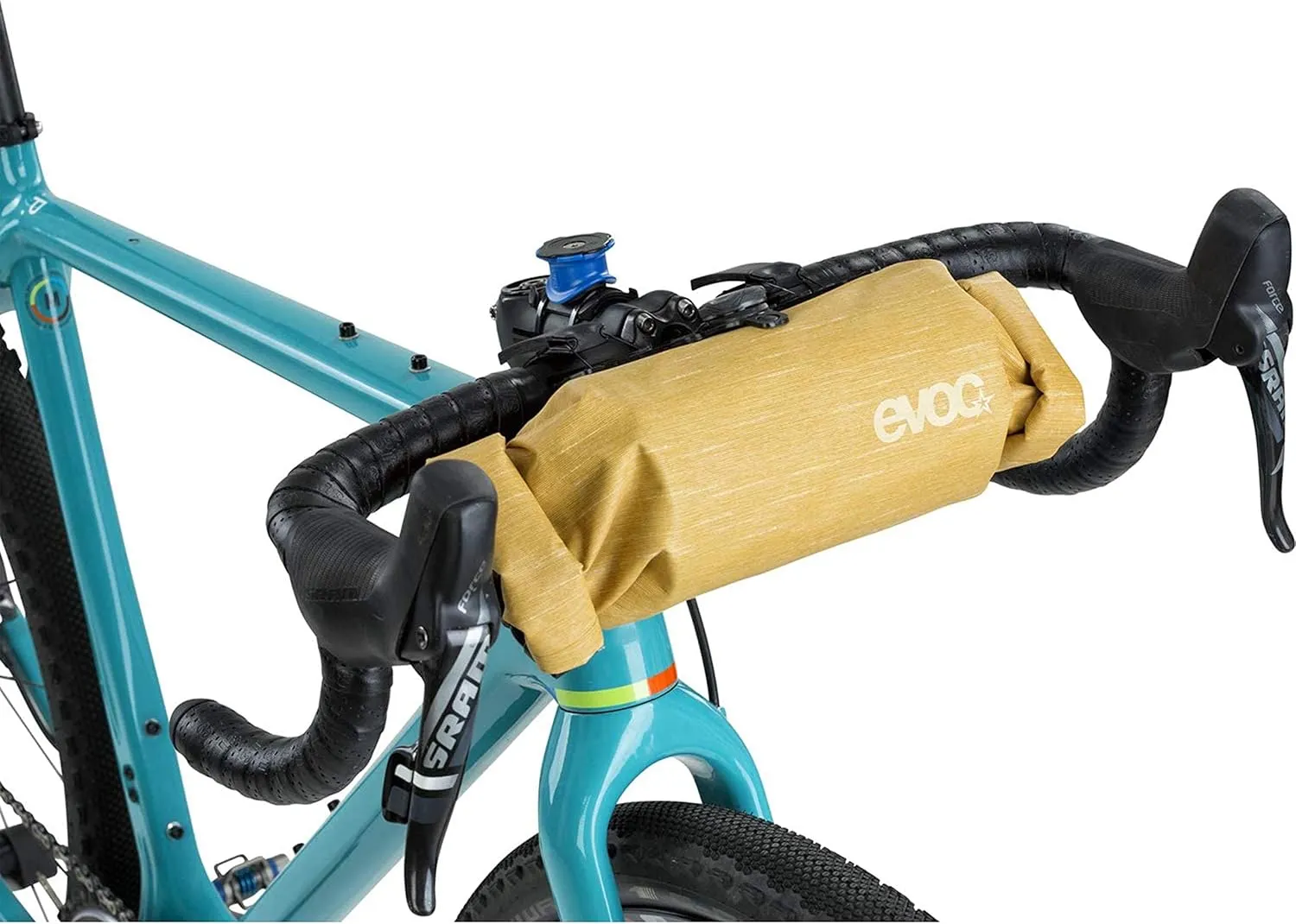 EVOC HANDLEBAR PACK BOA Handlebar Bag Bicycle Bag for Additional Storage Space (Large Storage Space (2.5L or 5L), BOA Fit System, Quick Access on Both Sides, Waterproof and Dirt-Repellent)