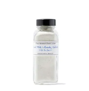 Farmaesthetics Sweet Milk and Lavender Bud Facial Exfoliate (4oz) | Ethically Sourced Sustainable Beauty | Clean, All Natural, Small Batch Skincare