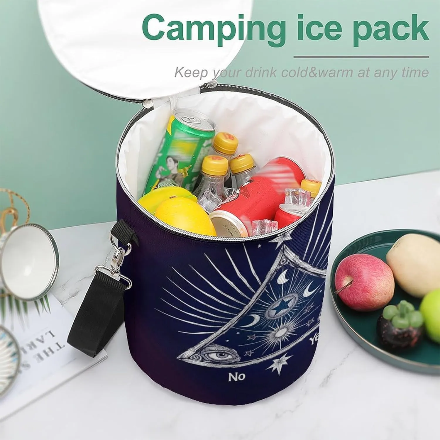 Fashion Lightweight Backpack Cooler for Unisex, Insulated Cooler Bag for Picnic