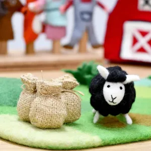 FELT BAA BAA BLACK SHEEP