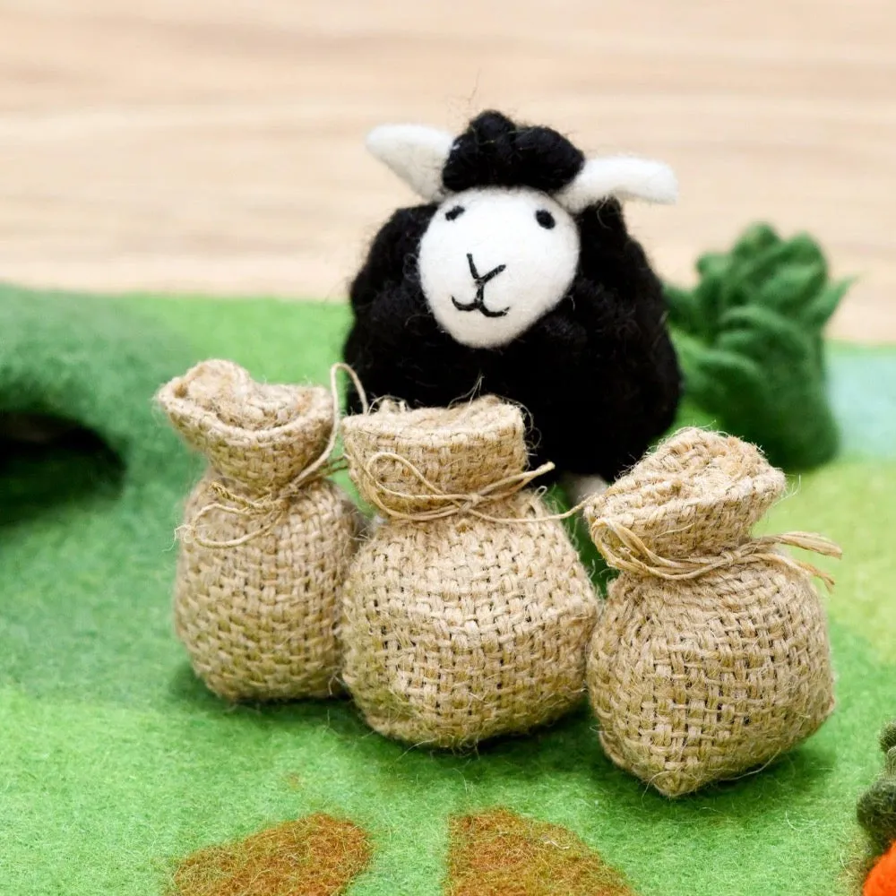 FELT BAA BAA BLACK SHEEP
