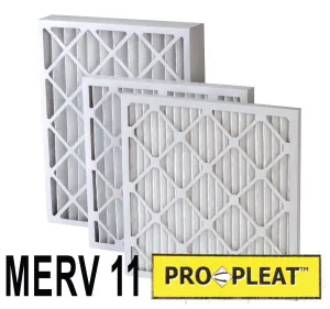 Filtration Manufacturing Inc. Pro-Pleat MERV 11 Pleated Air Filters (12 Pack of 1" or 2" - 6 Pack of 4")