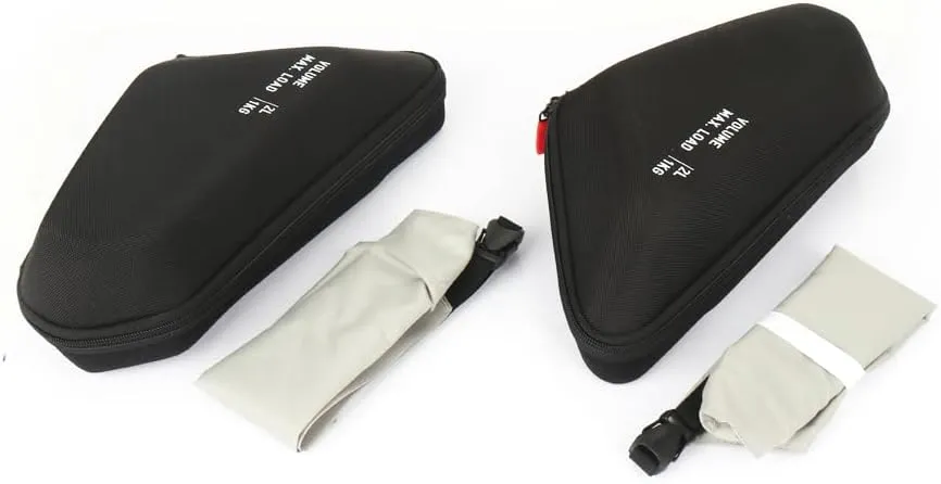 Fits for BMW R1300GS Adventure R 1300 GSA R1300 GS ADV 2024 2025 Motorcycle Waterproof Side Frame Bags 2L Volume Storage Bag Rear Side Tool Bags Pannier with Zipper Tour Pack