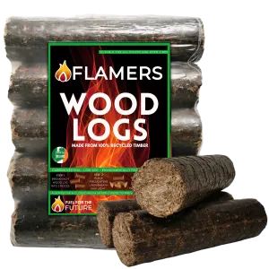 Flamers Premium Woodlogs 5 Pack 4 for €20