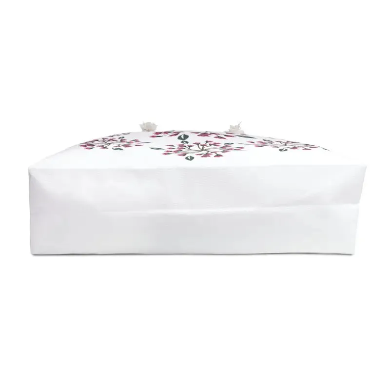 Flower Power Oversized Polyester Weekender Bag