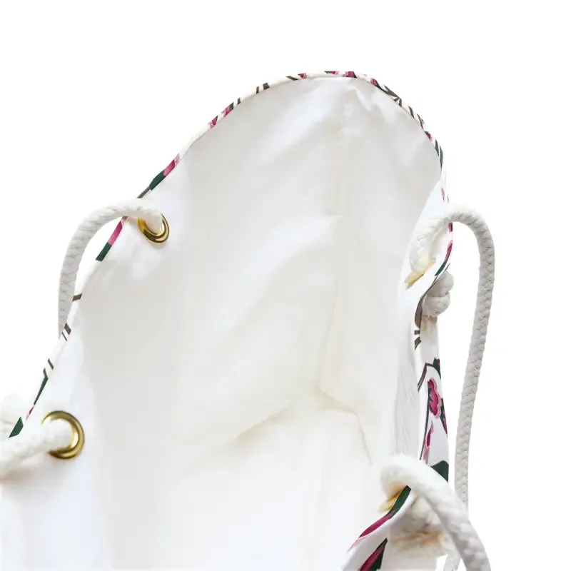 Flower Power Oversized Polyester Weekender Bag