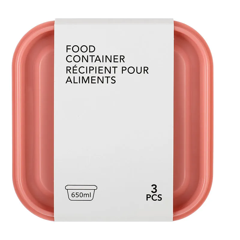 Food Container 3PCS
