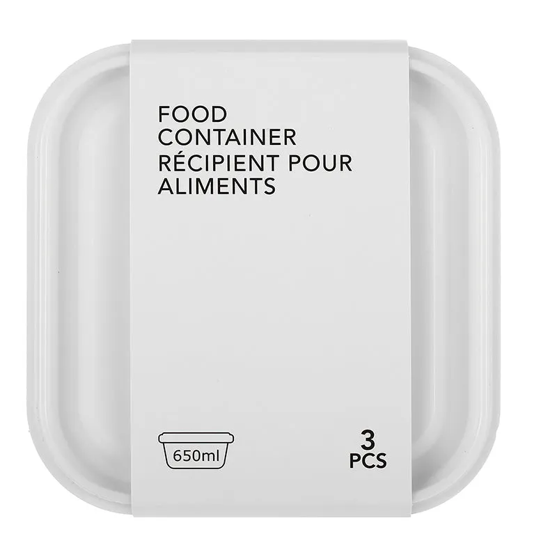 Food Container 3PCS