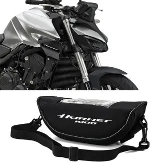 For CB1000 cb1000 cb 1000 2025 Motorcycle Handlebar Travel Bag Motorcycle Waterproof And Dustproof Handlebar Storage Bag (A)