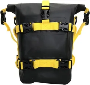 for Yamaha Super Tenere XT1200Z / XTZ1200 Motorcycle Bumpers Bag Waterproof Side Frame Bag Crash Bar Bag Tools Storage Bag(1PCS Black Yellow)