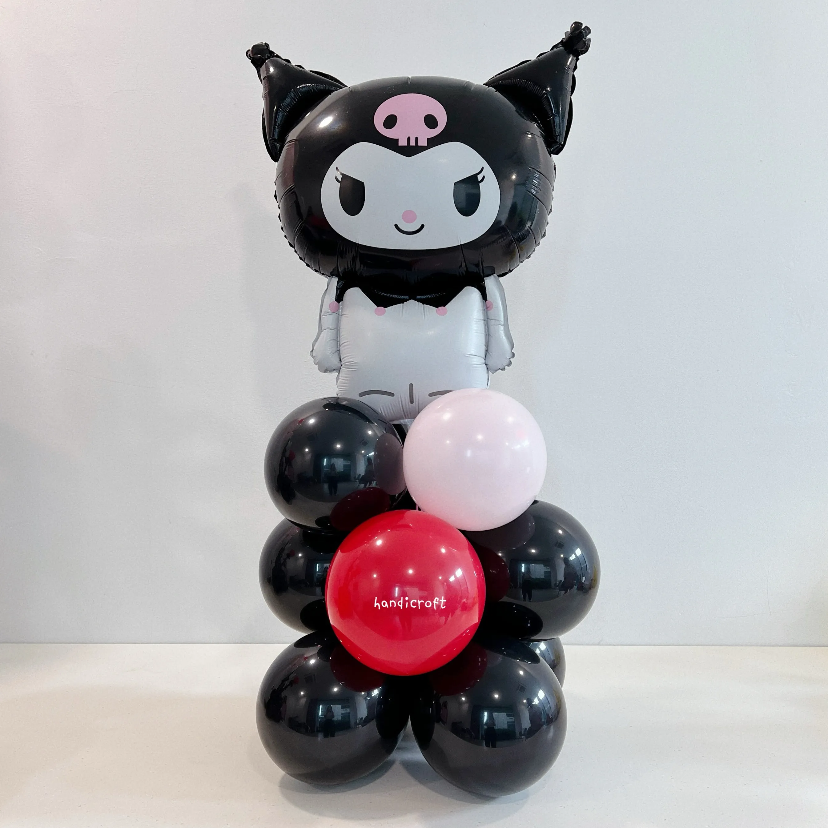 [FREE DELIVERY] floaty - character / number balloon flower bush stand