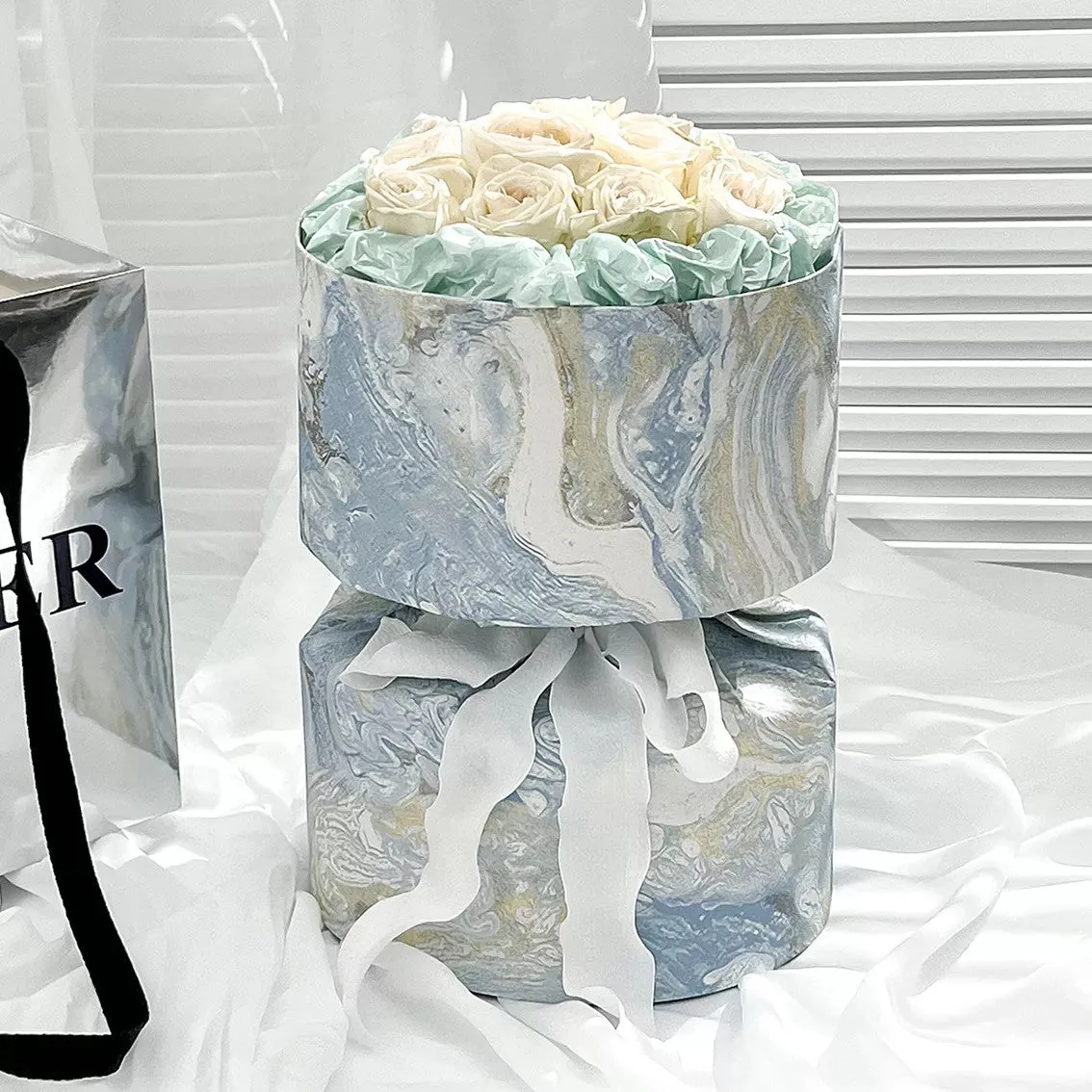 Galaxy DIY Circular Flower Bouquet Wrapping Paper (3 sets/bag)