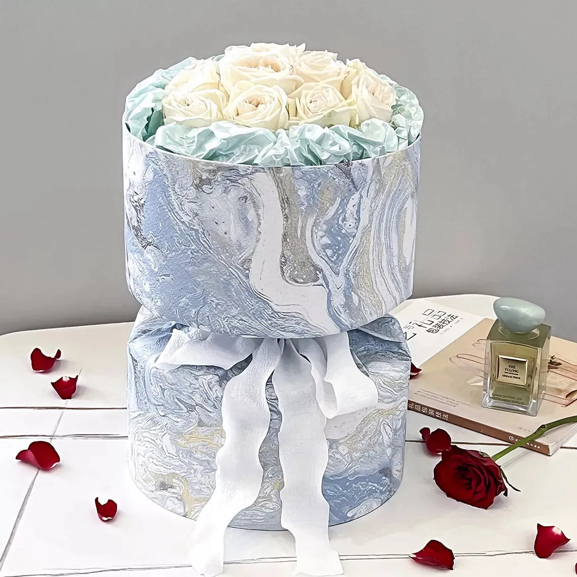 Galaxy DIY Circular Flower Bouquet Wrapping Paper (3 sets/bag)