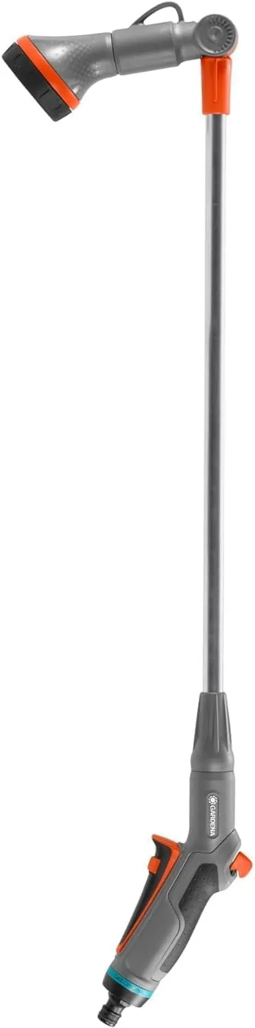 Gardena Comfort Spray Lance: Robust Metal Garden Sprayer for Watering and Cleaning, 90 cm Long, with Soft Spray and Hard Jet, Frost/UV Protection (18334-20)