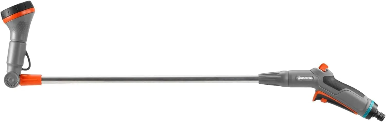 Gardena Comfort Spray Lance: Robust Metal Garden Sprayer for Watering and Cleaning, 90 cm Long, with Soft Spray and Hard Jet, Frost/UV Protection (18334-20)
