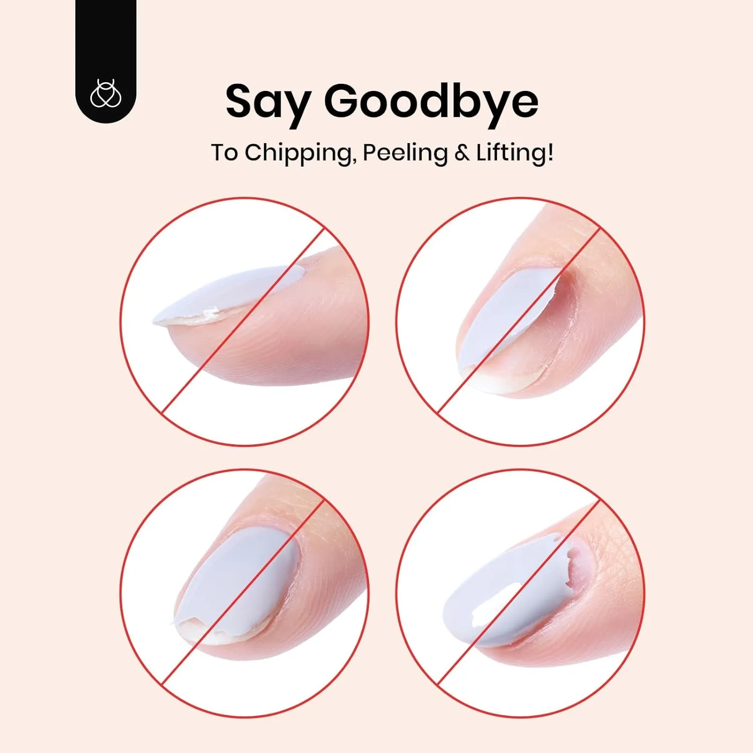 Gel Base Coat, 15Ml Prebond Base Gel Nail Polish Long Lasting Soak off U V Nail Lamp Base Coat Upgraded Formula for Salon DIY Nail Art Design Manicure Valentines Day Gifts