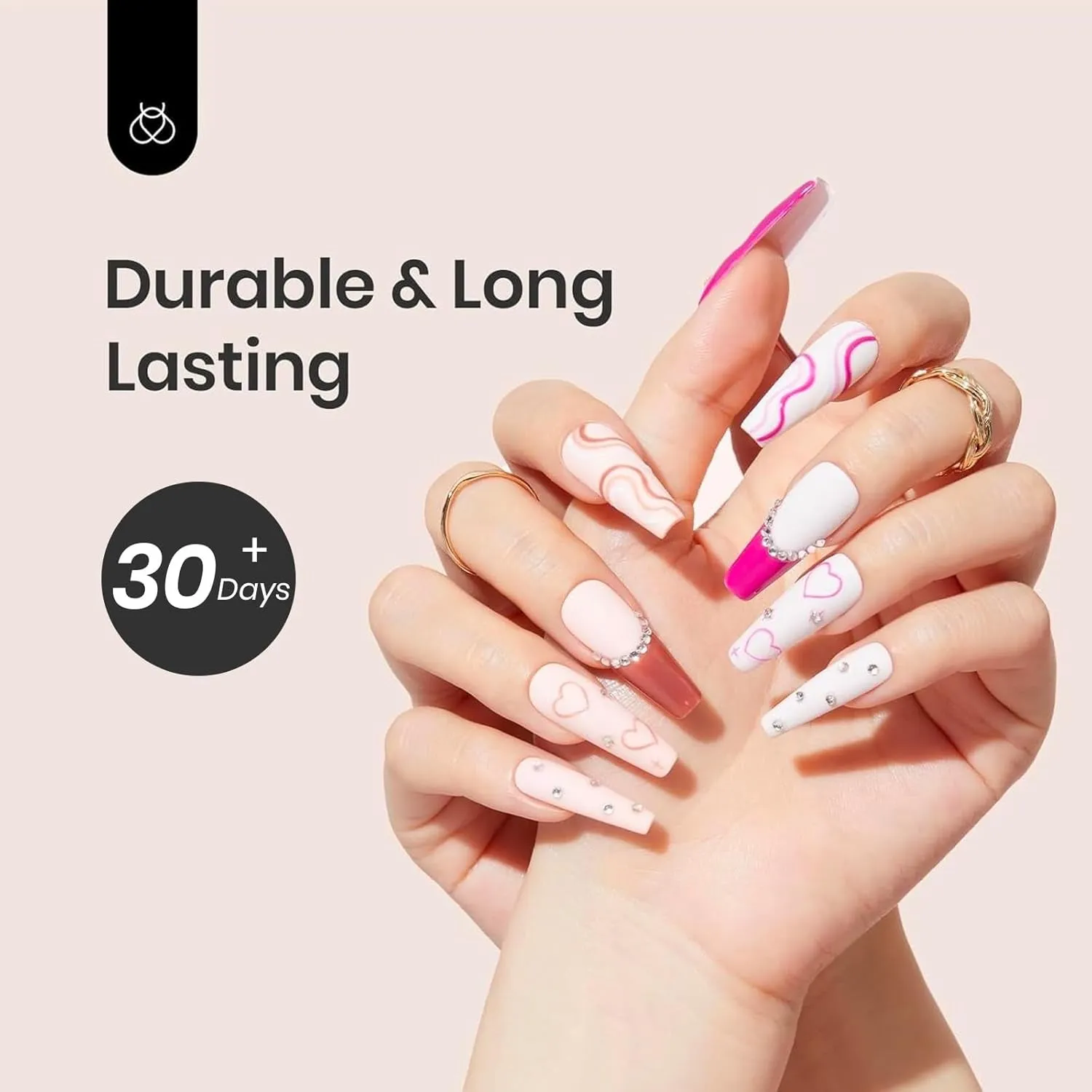 Gel Base Coat, 15Ml Prebond Base Gel Nail Polish Long Lasting Soak off U V Nail Lamp Base Coat Upgraded Formula for Salon DIY Nail Art Design Manicure Valentines Day Gifts