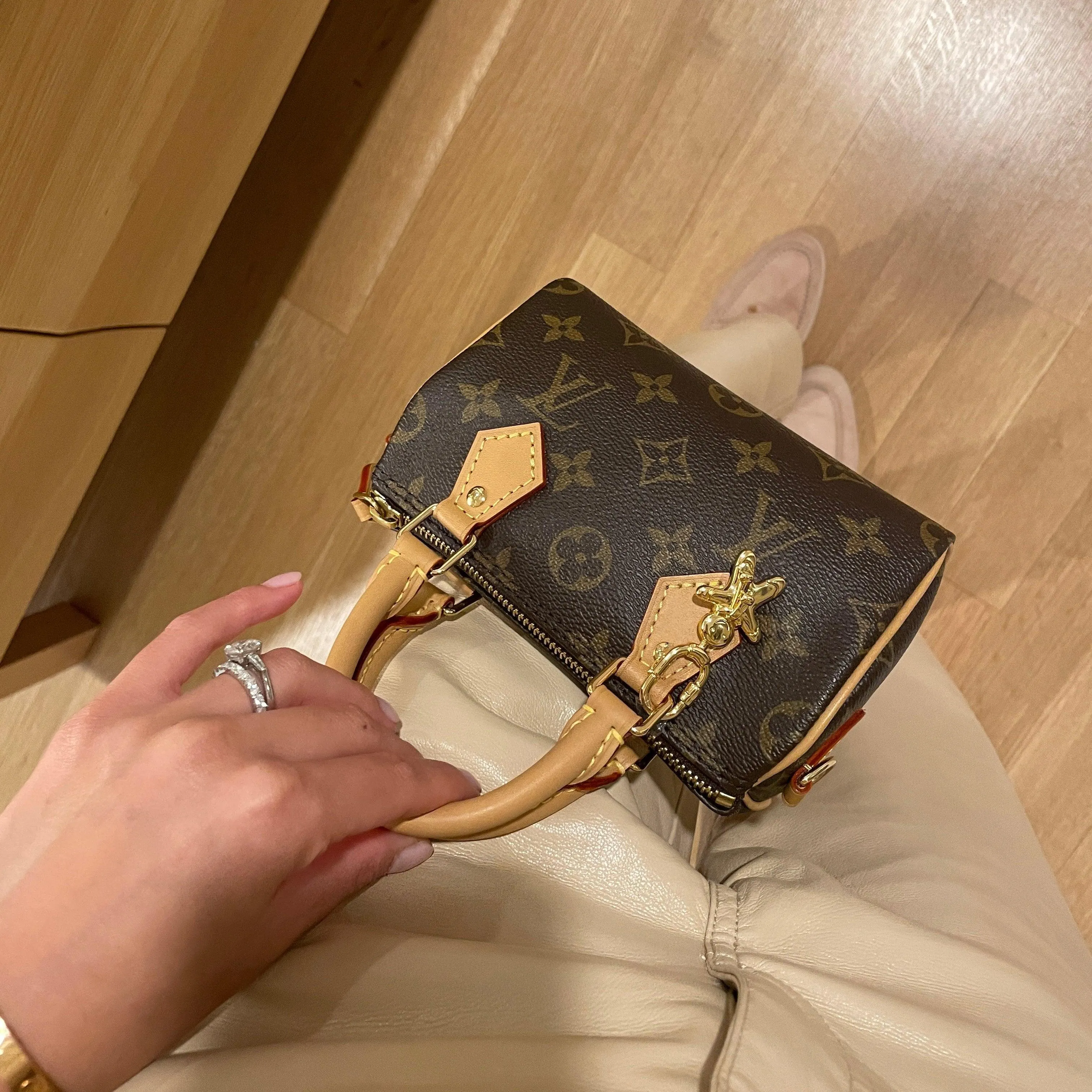 Gingerbread Man Bag Charm