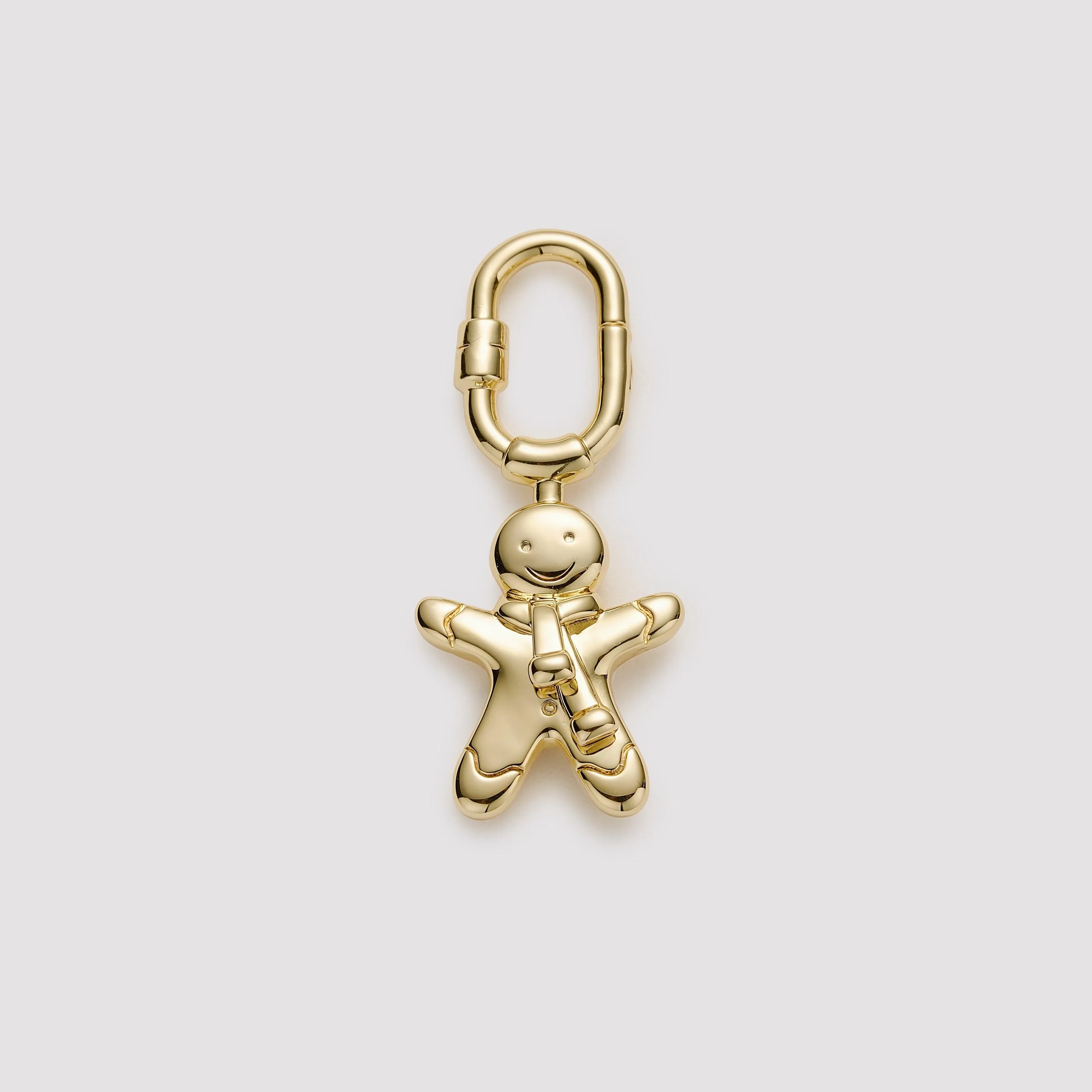 Gingerbread Man Bag Charm