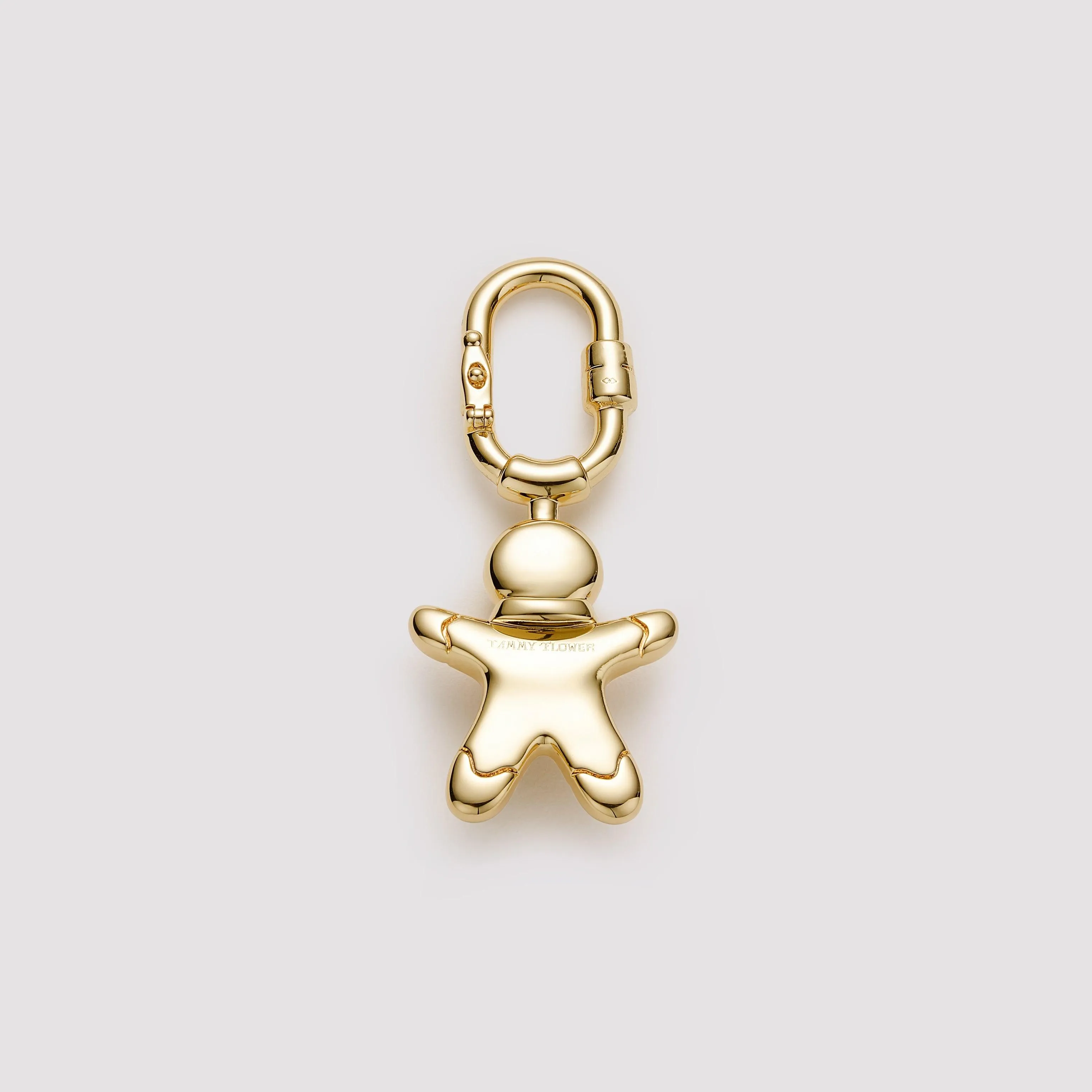 Gingerbread Man Bag Charm